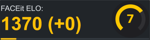 FACEit Widget Dynamic